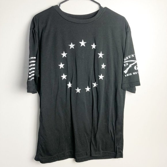Grunt Style Other - Grunt Style Clasic Star Logo Crewneck Black T shirt Mens Large